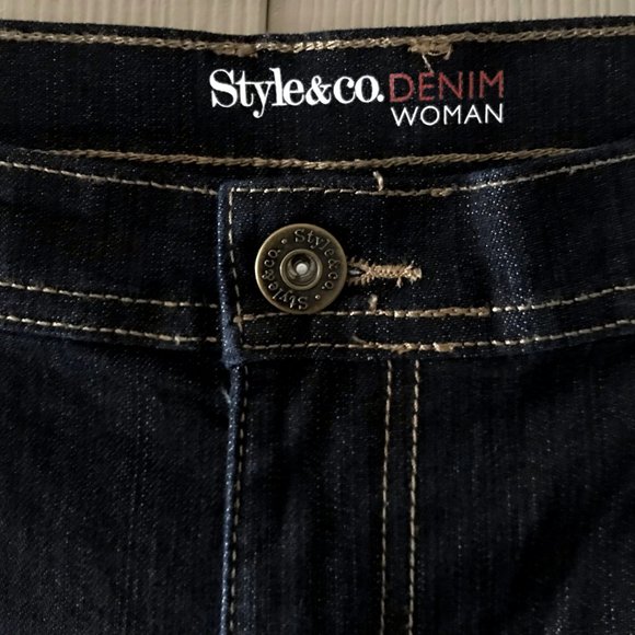 NEW Style & Co Plus Natural Fit Higher Rise Jeans - Picture 9 of 14
